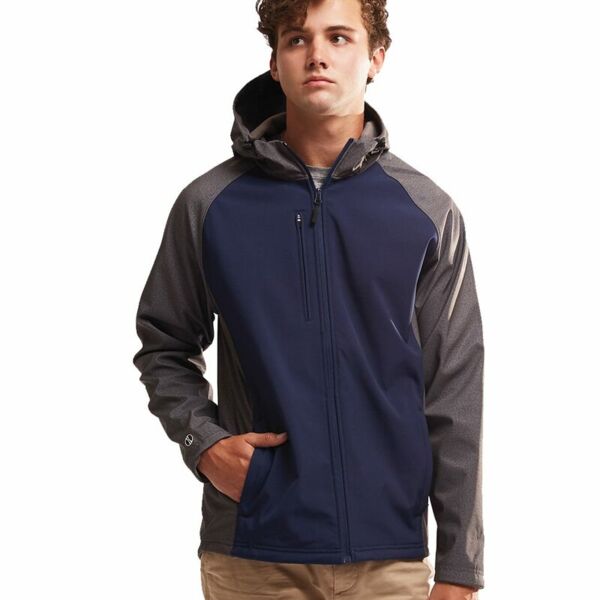 Holloway Men's Raider Hooded Soft Shell Jacket 229157 Men's Raider Hooded Soft Shell Jacket Thumbnail