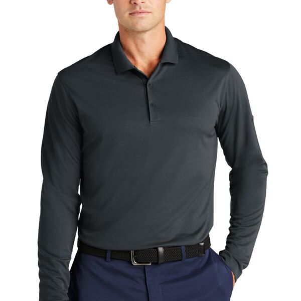 Nike Dri FIT Micro Pique 2.0 Long Sleeve Polo NKDC2104 Dri FIT Micro Pique 2.0 Long Sleeve Polo Thumbnail