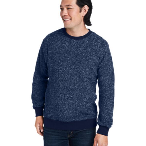J. America Unisex Aspen Fleece Crewneck Sweatshirt 8712JA Unisex Aspen Fleece Crewneck Sweatshirt Thumbnail