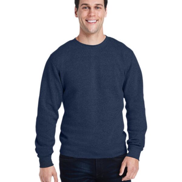 J. America Adult Triblend Crewneck Sweatshirt 8870JA Adult Triblend Crewneck Sweatshirt Thumbnail