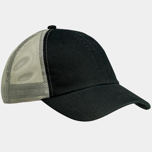Big Accessories Washed Trucker Cap BA601 Washed Trucker Cap Thumbnail
