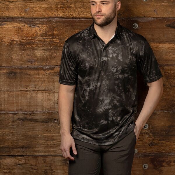 Burnside Men's Burn Golf Polo B0101 Men's Burn Golf Polo Thumbnail