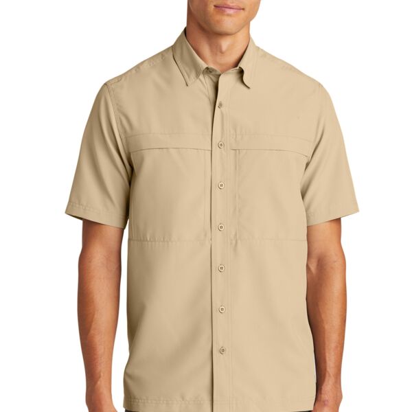 Port Authority Short Sleeve UV Daybreak Shirt W961 Short Sleeve UV Daybreak Shirt Thumbnail