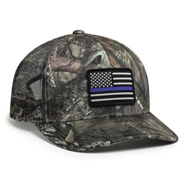 Pacific Headwear Camo Snapback Trucker Cap 108C Camo Snapback Trucker Cap Thumbnail