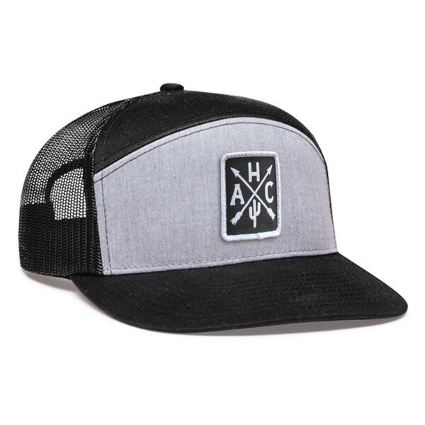 Pacific Headwear 6-Panel Arch Trucker Snapback Cap P787 6-Panel Arch Trucker Snapback Cap Thumbnail