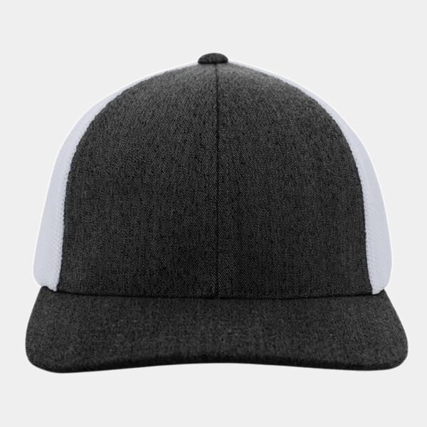 Pacific Headwear Heather Trucker PacFlex Cap P405 Heather Trucker PacFlex Cap Thumbnail