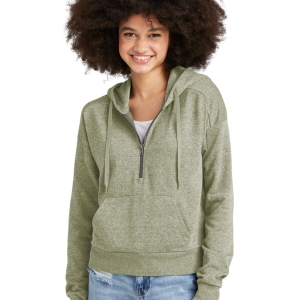 District Women's Perfect Tri ® Fleece 1/2 Zip Pullover DT1311 Women's Perfect Tri ® Fleece 1/2 Zip Pullover Thumbnail