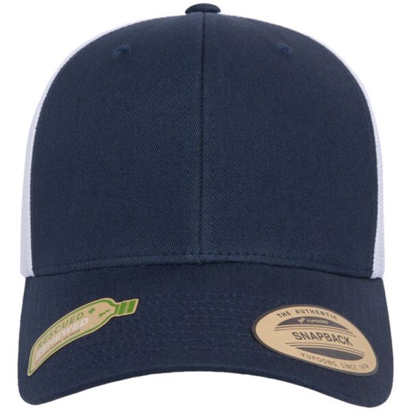 YP Classics Recycled Mesh Retro Trucker Cap 6606RT Recycled Mesh Retro Trucker Cap Thumbnail