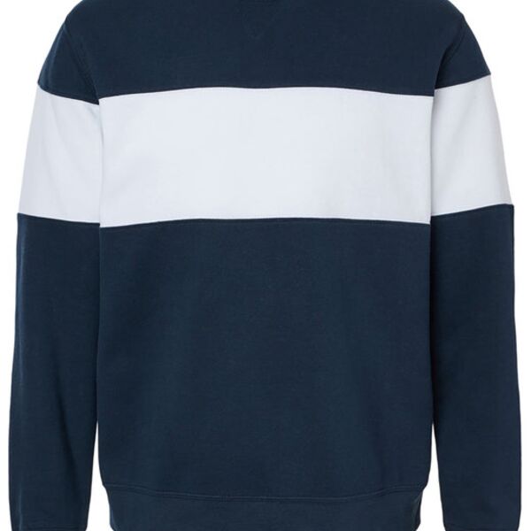J. America Unisex Varisity Fleece Crew 8646JA Unisex Varisity Fleece Crew Thumbnail