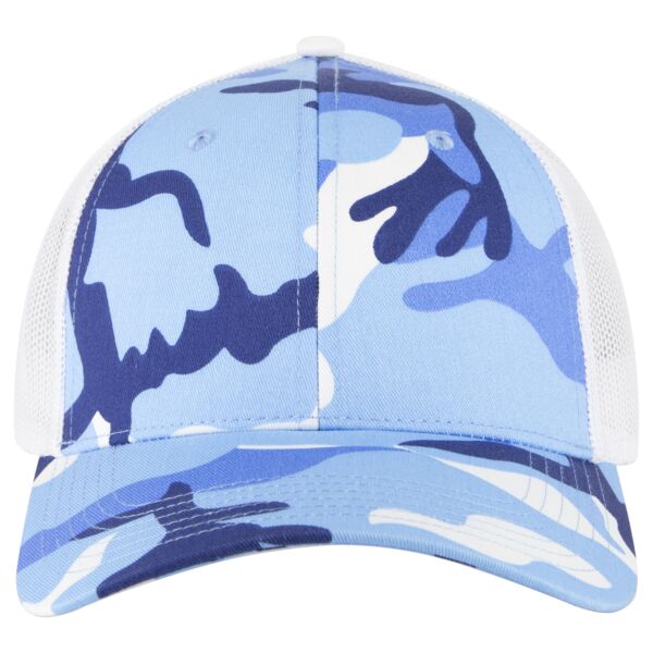 OTTO Cap OTTO CAP Camouflage 6 Panel Low Profile Mesh Back Trucker Hat 105-1247 OTTO CAP Camouflage 6 Panel Low Profile Mesh Back Trucker Hat Thumbnail
