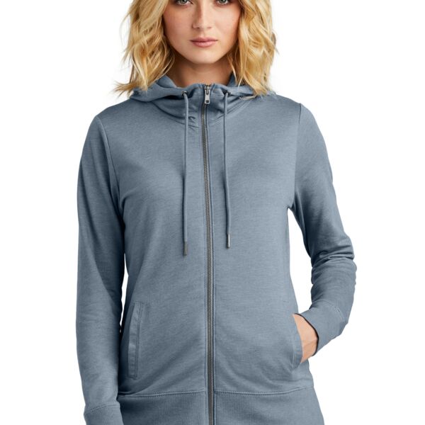 District Women's Featherweight French Terry Full Zip Hoodie DT673 Women's Featherweight French Terry Full Zip Hoodie Thumbnail