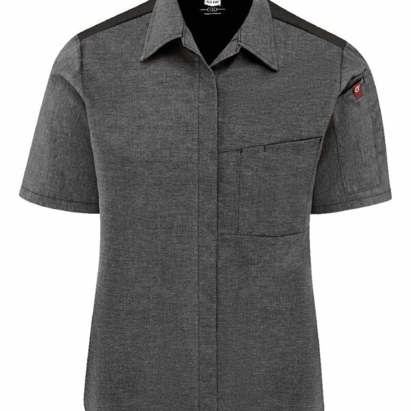 Chef Designs Women's Poplin Airflow Cook Shirt with OilBlok 501W Women's Poplin Airflow Cook Shirt with OilBlok Thumbnail