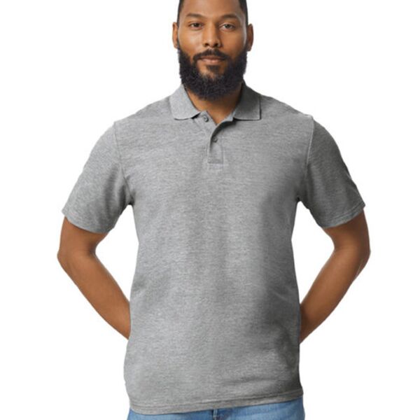 Gildan Men's Softstyle Double Pique Polo G648 Men's Softstyle Double Pique Polo Thumbnail