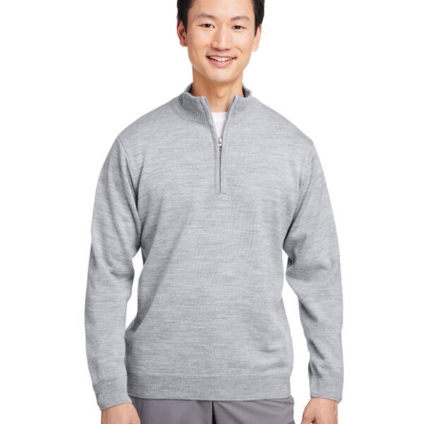 Harriton Unisex Pilblocâ„¢ Quarter-Zip Sweater M421 Unisex Pilblocâ„¢ Quarter-Zip Sweater Thumbnail