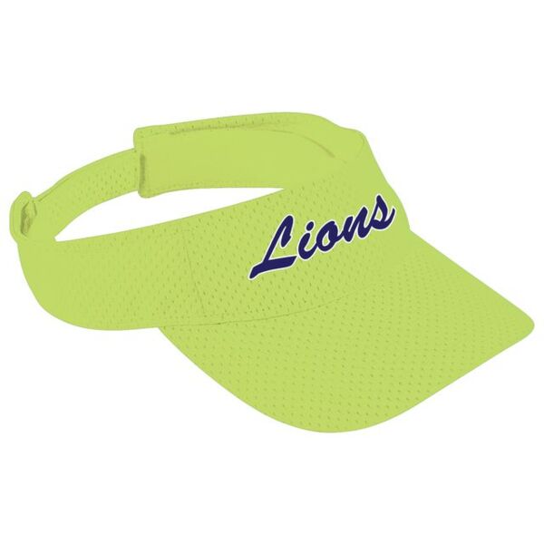Augusta Sportswear Athletic Mesh Visor 6227 Athletic Mesh Visor Thumbnail