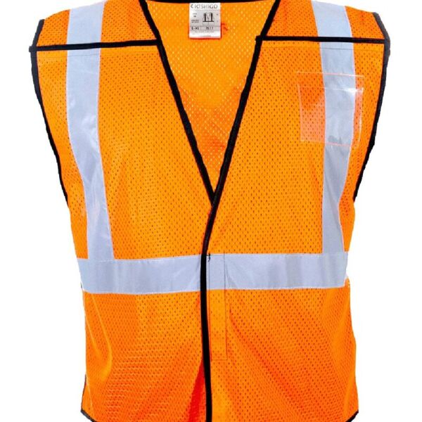 Kishigo Unisex X-Back Breakaway Vest 1805-1806 Unisex X-Back Breakaway Vest Thumbnail