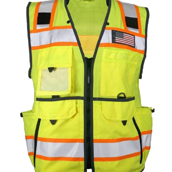 Kishigo Unisex Ultimate Construction Class 2 Vest 1823 Unisex Ultimate Construction Class 2 Vest Thumbnail