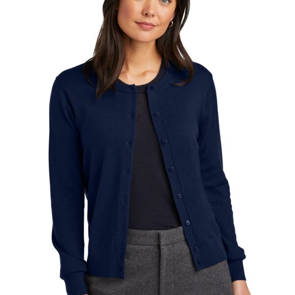 Brooks Brothers Women's Washable Merino Cardigan Sweater BB18413 Women's Washable Merino Cardigan Sweater Thumbnail