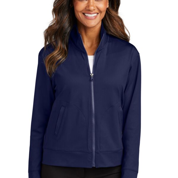 Port Authority Women's C Free ® Double Knit Full Zip LK881 Women's C Free ® Double Knit Full Zip Thumbnail