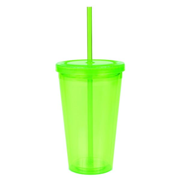 Prime Line 16oz Double Wall Cool Acrylic Tumbler MG850 16oz Double Wall Cool Acrylic Tumbler Thumbnail
