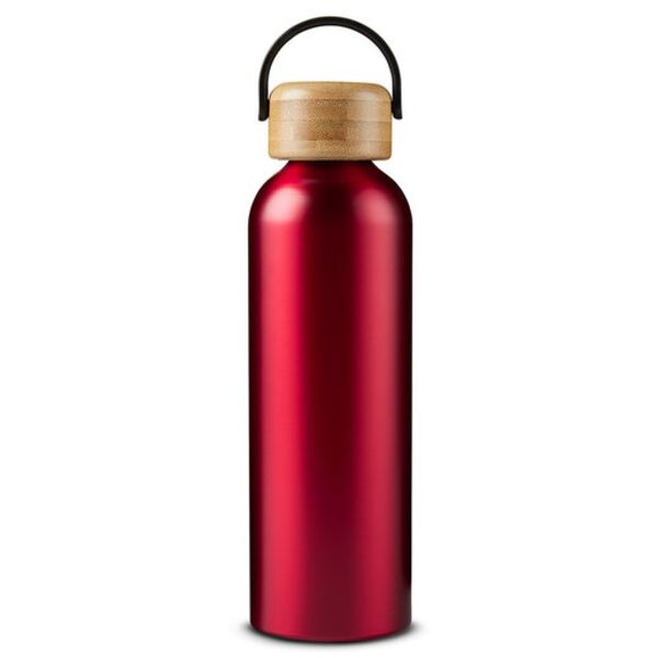 Prime Line 24oz Vigor Aluminum Bottle With Bamboo Lid MG943 24oz Vigor Aluminum Bottle With Bamboo Lid Thumbnail