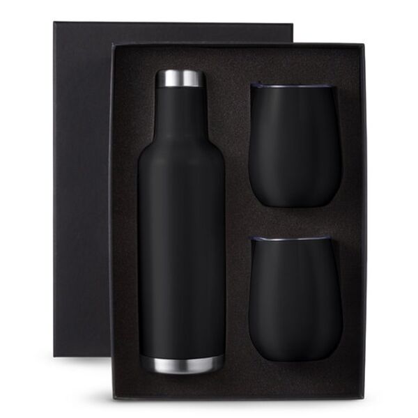 Prime Line Beverage Lovers 3-Piece Wine Gift Set MG996 Beverage Lovers 3-Piece Wine Gift Set Thumbnail