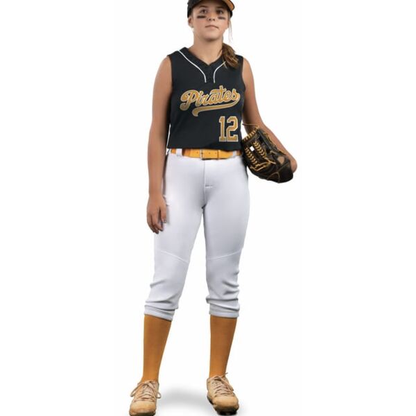 Russell Athletic Ladies Flexstretch Softball Pant with Belt Loops R16LSX Ladies Flexstretch Softball Pant with Belt Loops Thumbnail