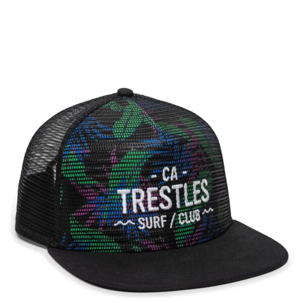 Outdoor Cap Mesh Overlay Snap Back REDLBL108 Mesh Overlay Snap Back Thumbnail