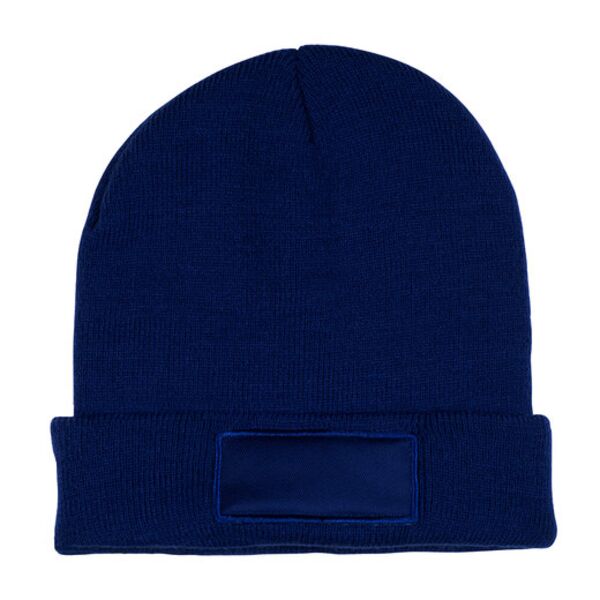 Prime Line Knit Beanie With Patch HW110 Knit Beanie With Patch Thumbnail