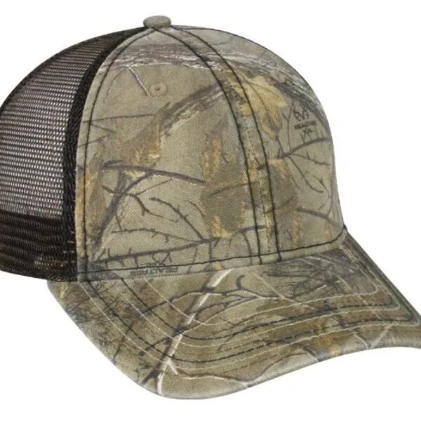 Outdoor Cap Mesh Back W/Camo Flag Undervisor CWF-310 Mesh Back W/Camo Flag Undervisor Thumbnail
