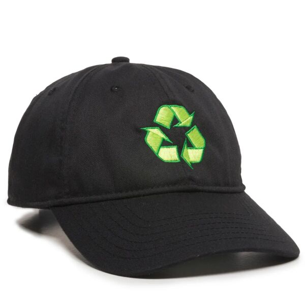 Outdoor Cap Recycled Solid Back RPET100 Recycled Solid Back Thumbnail