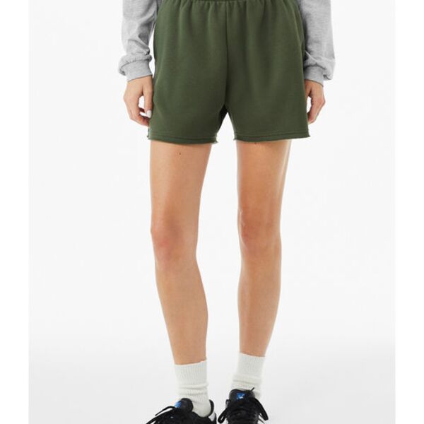Bella + Canvas Ladies' Cutoff Sweatshort 3787 Ladies' Cutoff Sweatshort Thumbnail
