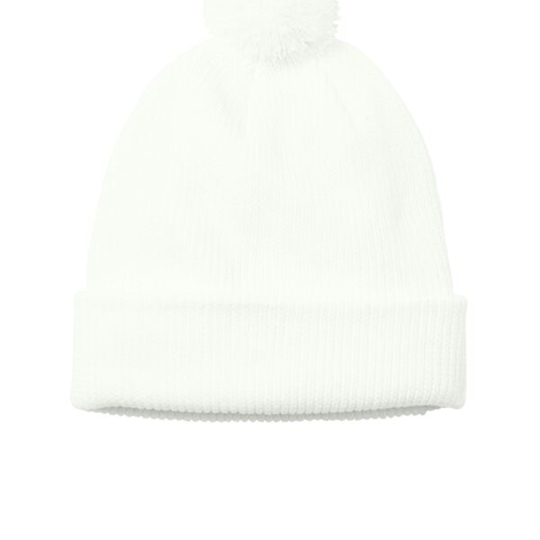 Port Authority Cozy Pom Beanie C978 Cozy Pom Beanie Thumbnail