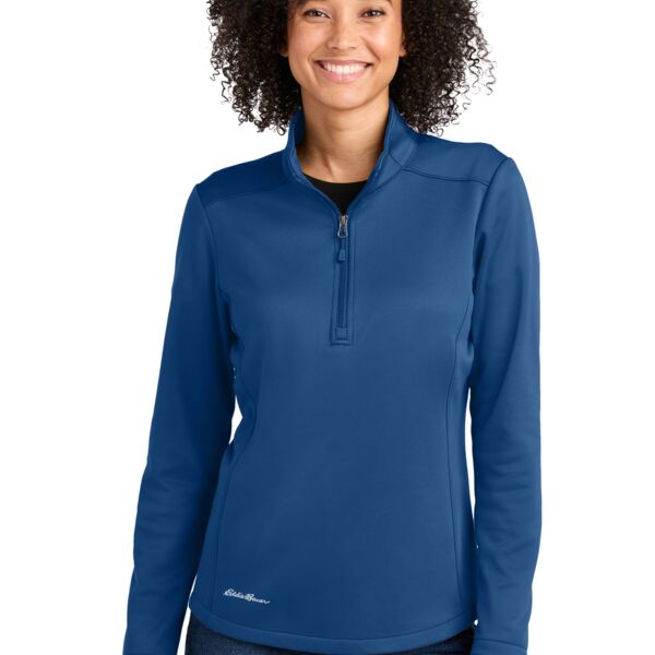 Eddie Bauer Women's Smooth Mid Layer Fleece 1/2 Zip EB2370 Women's Smooth Mid Layer Fleece 1/2 Zip Thumbnail