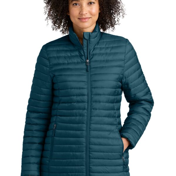 Eddie Bauer Women's Packable Quilted Full Zip EB515 Women's Packable Quilted Full Zip Thumbnail
