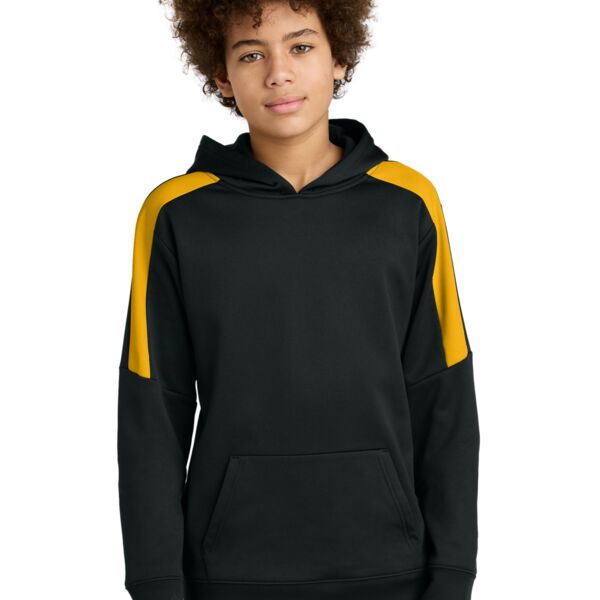 Sport Tek Youth Sport Wick ® Fleece United Pullover Hoodie YST255 Youth Sport Wick ® Fleece United Pullover Hoodie Thumbnail