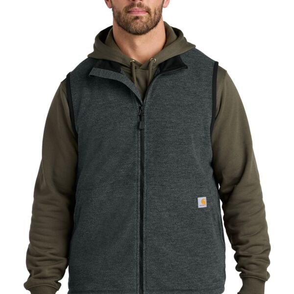 Carhartt Textured Fleece Vest CT106418 Textured Fleece Vest Thumbnail