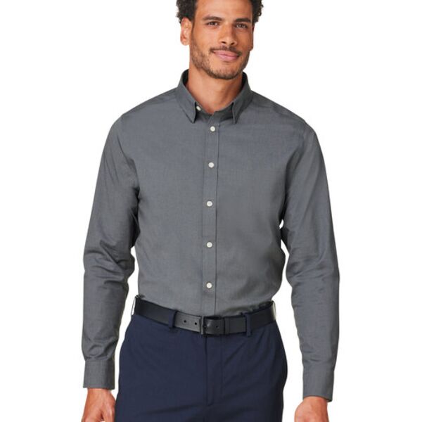 Devon & Jones CrownLux Performance® Men's Spencer Poplin Shirt DG505 CrownLux Performance® Men's Spencer Poplin Shirt Thumbnail