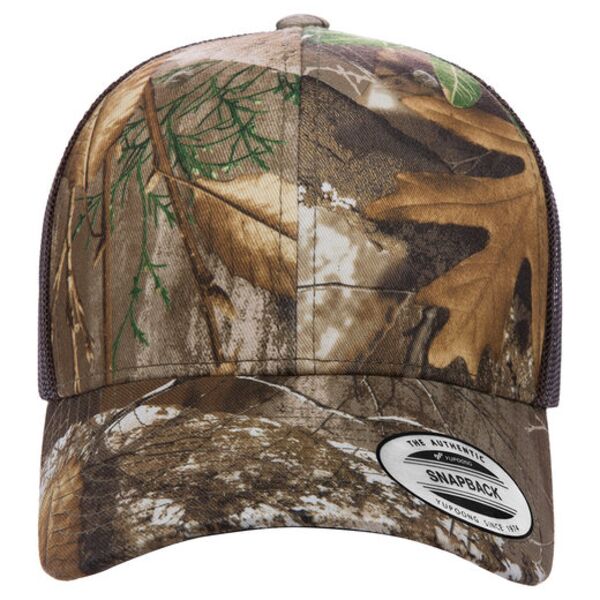 YP Classics Realtree® Camo Retro Trucker Cap 6606RC Realtree® Camo Retro Trucker Cap Thumbnail