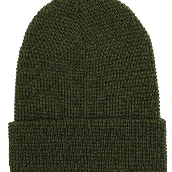 YP Classics Waffle Cuffed Knit Beanie 2501KC Waffle Cuffed Knit Beanie Thumbnail