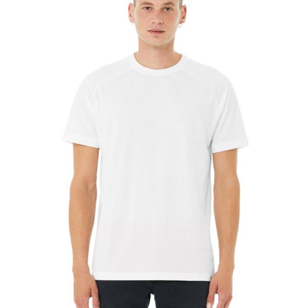Bella + Canvas Men's Heather CVC Raglan T-Shirt 3201 Men's Heather CVC Raglan T-Shirt Thumbnail