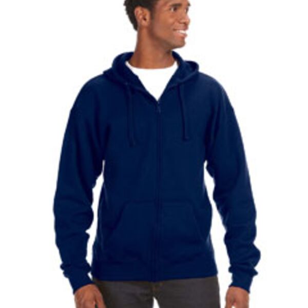 J. America Adult Premium Full-Zip Fleece Hooded Sweatshirt JA8821 Adult Premium Full-Zip Fleece Hooded Sweatshirt Thumbnail