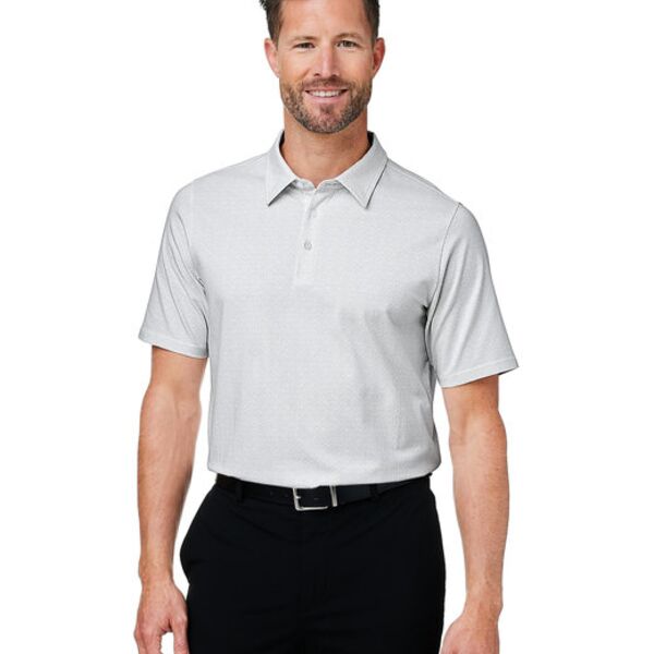 Devon & Jones Crownlux Performance® Men's Geo Polo DG101 Crownlux Performance® Men's Geo Polo Thumbnail