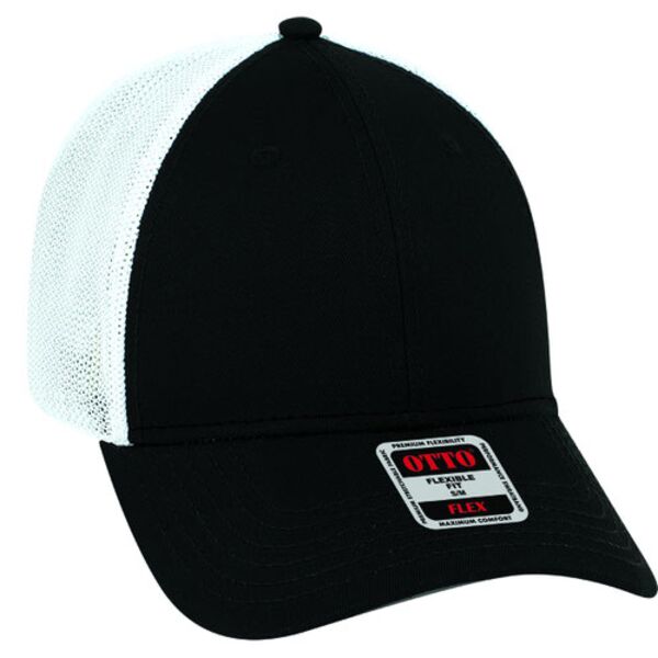 OTTO Cap OTTO CAP "OTTO FLEX" Fitted 6 Panel Low Profile Mesh Back Trucker Hat 135-1230 OTTO CAP "OTTO FLEX" Fitted 6 Panel Low Profile Mesh Back Trucker Hat Thumbnail