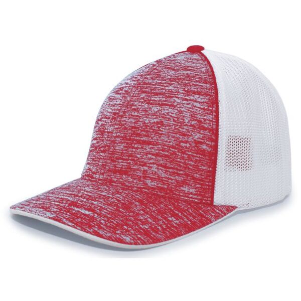 Pacific Headwear Aggressive Heather Trucker PacFlex Cap 406F Aggressive Heather Trucker PacFlex Cap Thumbnail