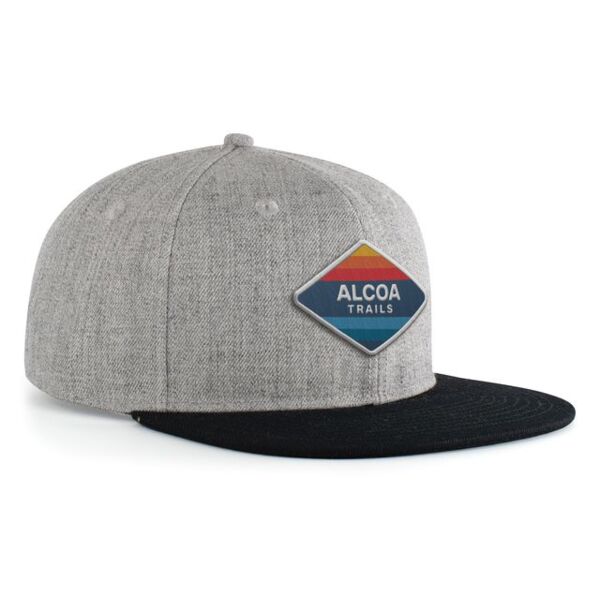 Pacific Headwear Wool Blend Heather Snapback Cap P750 Wool Blend Heather Snapback Cap Thumbnail