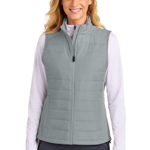 Sport Tek Women's Teknical Hybrid Vest LST941 Women's Teknical Hybrid Vest Thumbnail