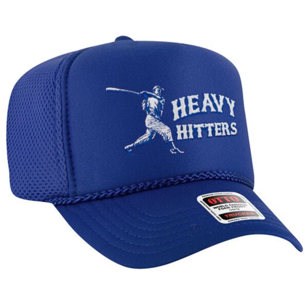 OTTO Cap OTTO CAP 5 Panel High Crown Circle Mesh Back Trucker Hat 39-166 OTTO CAP 5 Panel High Crown Circle Mesh Back Trucker Hat Thumbnail