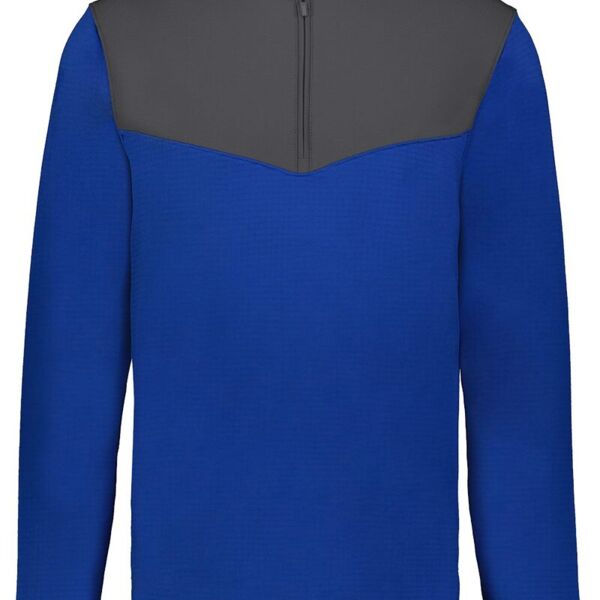 Russell Athletic Unisex Sideline Grid Fleece Quarter-Zip Pullover R03GKM Unisex Sideline Grid Fleece Quarter-Zip Pullover Thumbnail