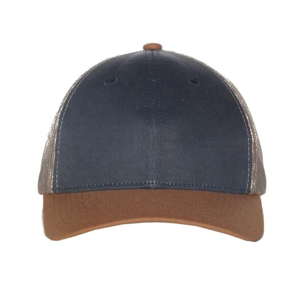 Outdoor Cap Tri-Color Mesh Back Trucker Cap HPD615M Tri-Color Mesh Back Trucker Cap Thumbnail